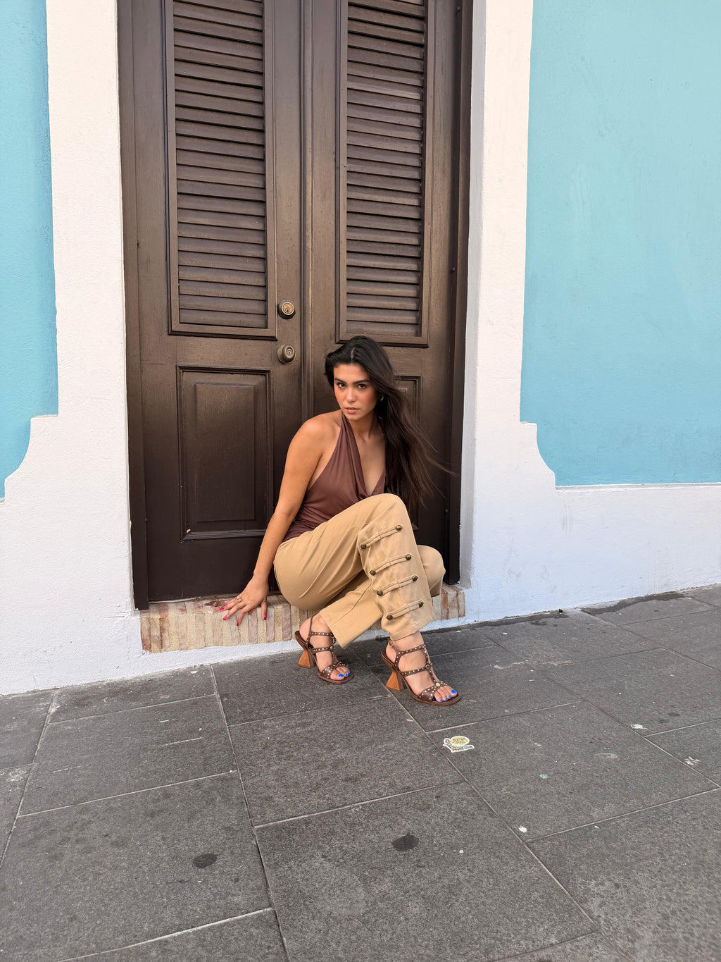 Tailored Wide Leg Trousers